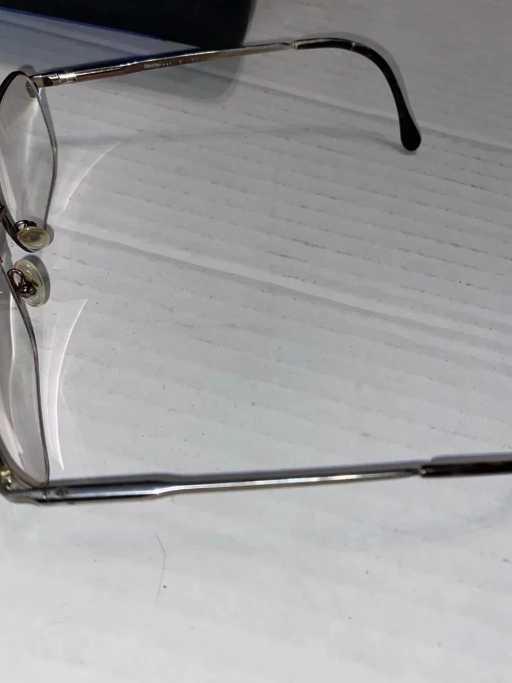 Silhouette Designer Glasses Frames w Case 2267 441 53-17 140 Silver Wire Rim